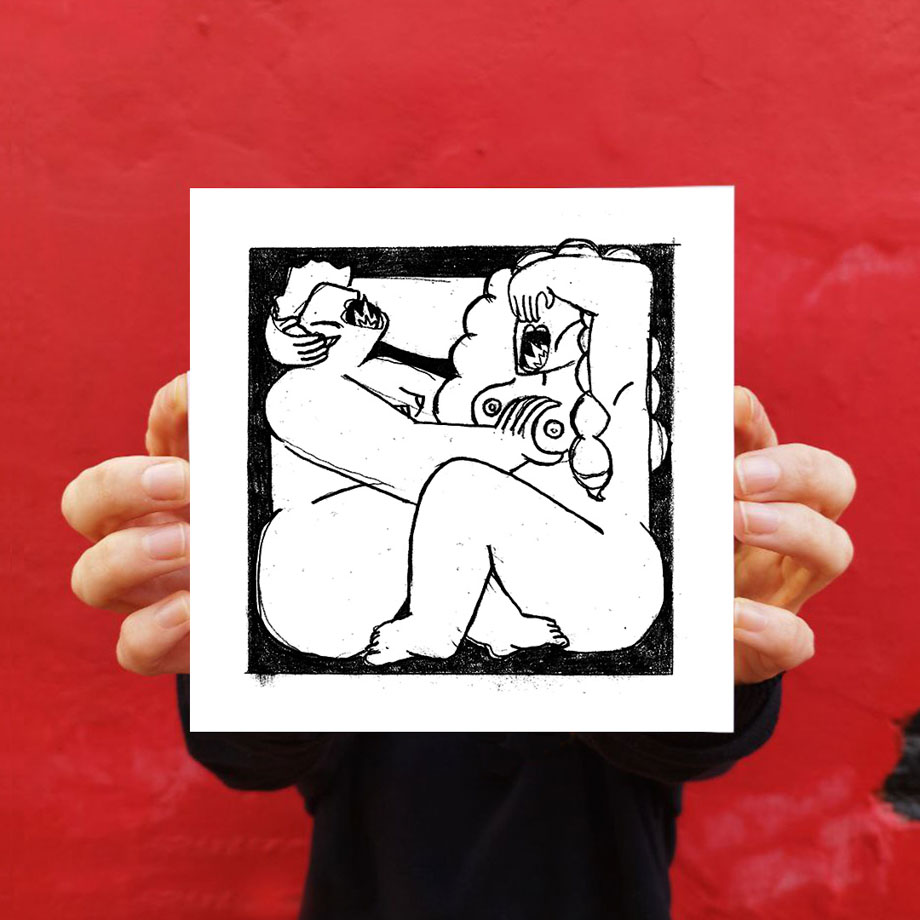 La ilustradora Paula Zapata participante en la IX edición del mercado de ilustración y dibujo de Vitoria-Gasteiz, MAZOKA